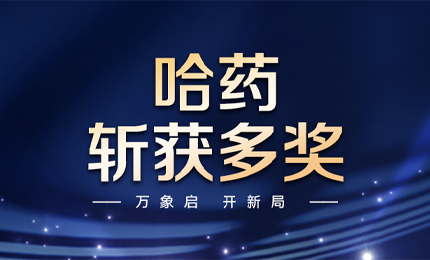 【喜讯】万象启，开新局，哈药斩获多枚奖项
