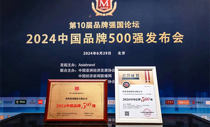 【逐梦新时代，品牌赢未来】哈药品牌荣登中国品牌500强